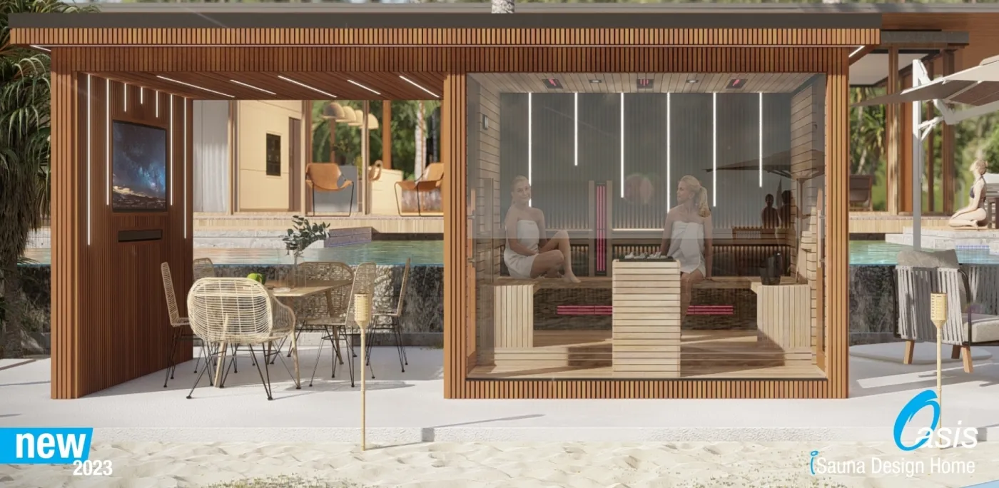 Oasis - mediafal - iSauna Design
