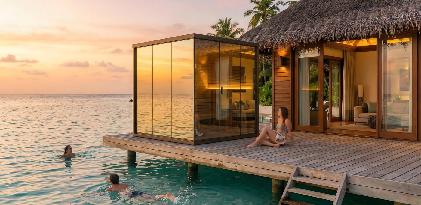 Tóparti nyugalom szauna